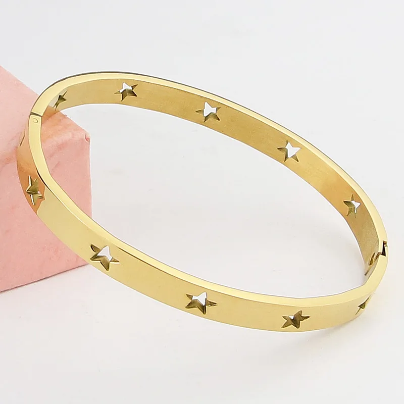 Bangle Bracelet Stainless Steel for Women