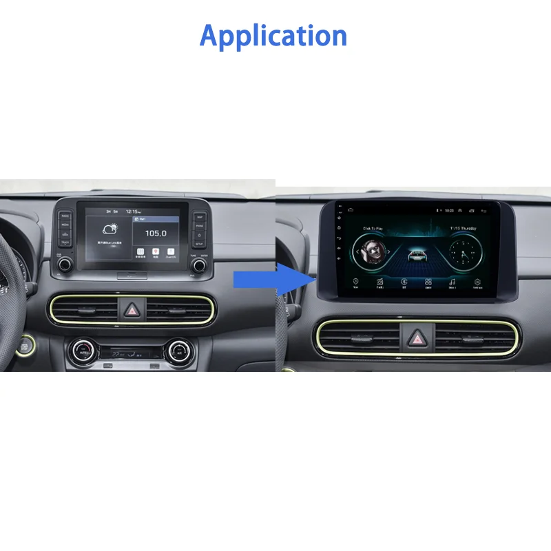 Автомагнитола BF для HYUNDAI 2018 2019 TUCSON 10 1 дюйма 2 + 32 ГБ IOS Carplay Android автомобильный