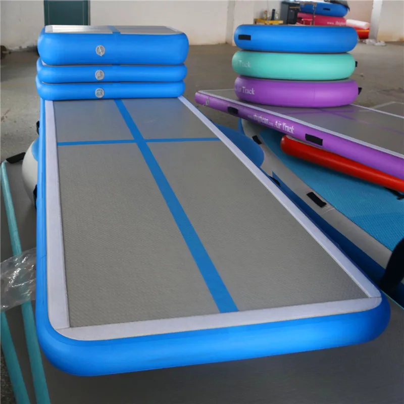 HIBADOU Inflatable Gymnastics AirTrack Tumbling Air Track - Main Image