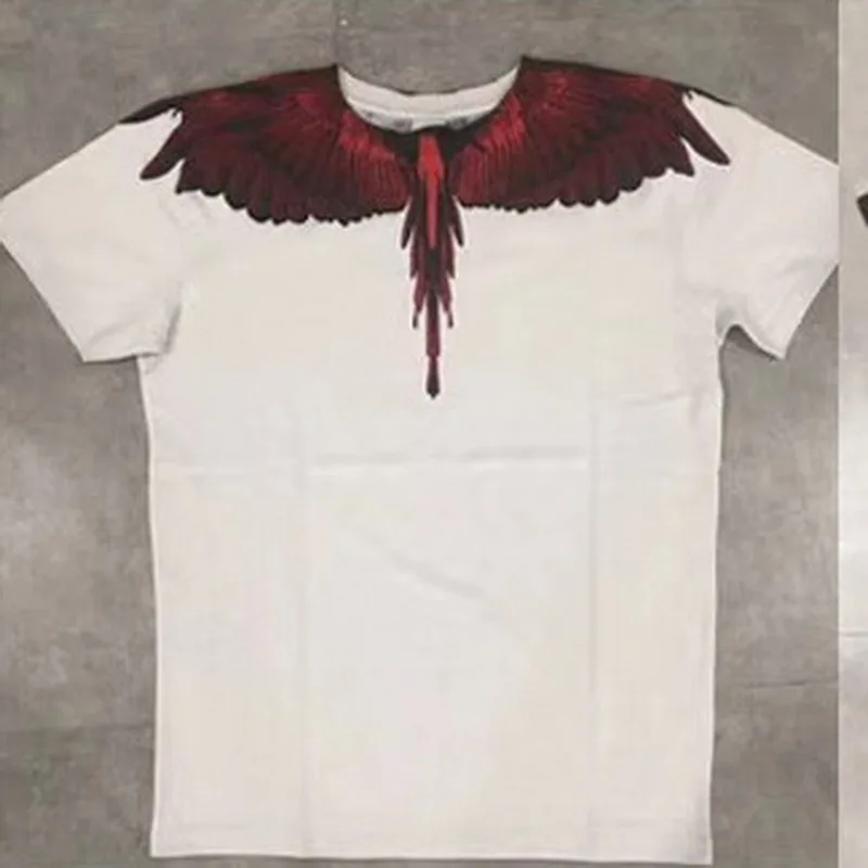 VIVAMB MB BURLON футболка Wings футболка из хлопка NON-ELASTIC больше размера XXS-L - Цвет: OverSize