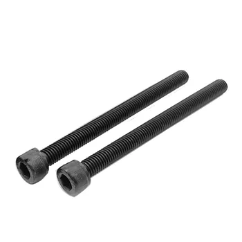 

2pcs Black M9 Socket cap bolt,all threaded,pitch 1mm,Length 400mm,Grade 12.9