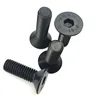 10.9 grade M4M5M6M8M10M12 black carbon steel left hand threaded hex socket flat head countersunk  screws bolts hardware764 ► Photo 3/5