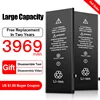 High capacity mobile phone battery, replacing Apple 5 seconds se 6 seconds 7 8 plus 10 x XR XS max, 2021