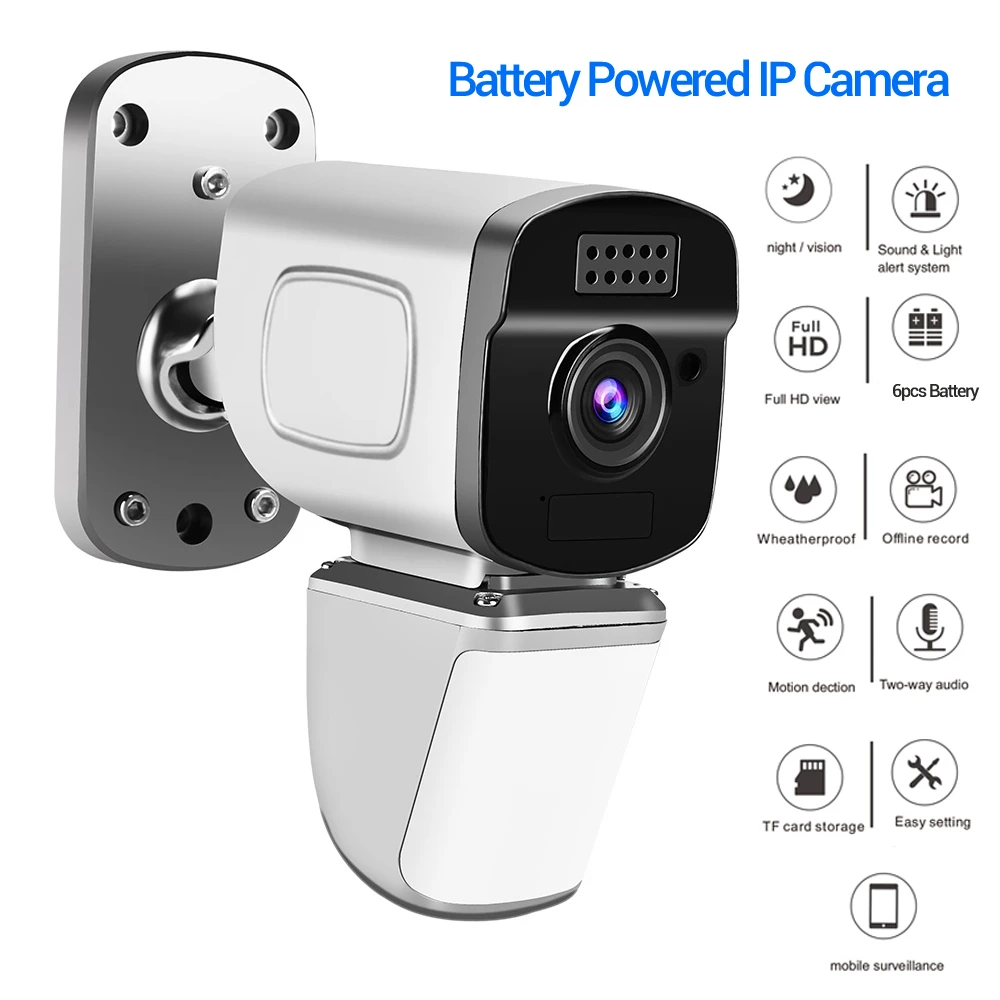 outdoor wireless security camera system battery powered