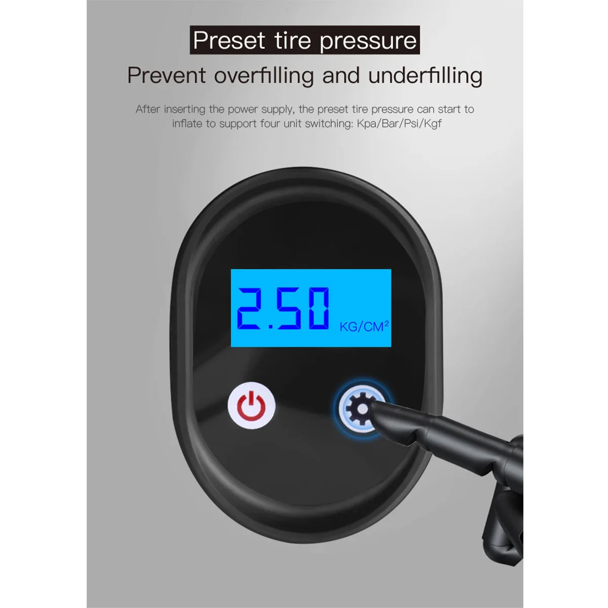  6000mAh 150PSI Car Inflatable Air Pump USB interface Cordless Air compressor Car Mini bike pumpTyre