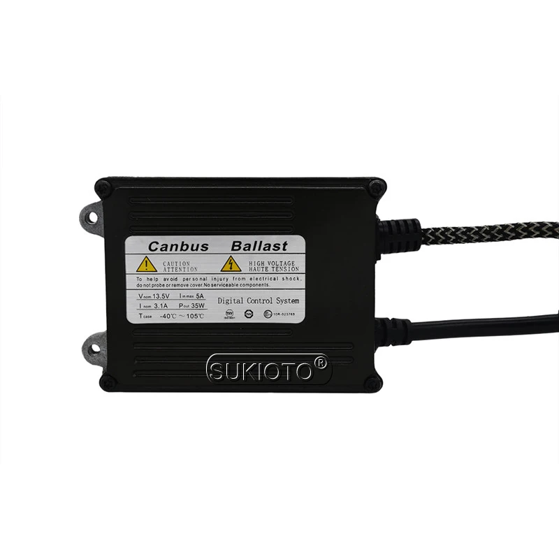 SUKIOTO 35W Xenon D1S Canbus Ballast Replacement For Auto Headlight D1S D1R Xenon Kit Car Styling Digital Slim Ballast Reactor (6)