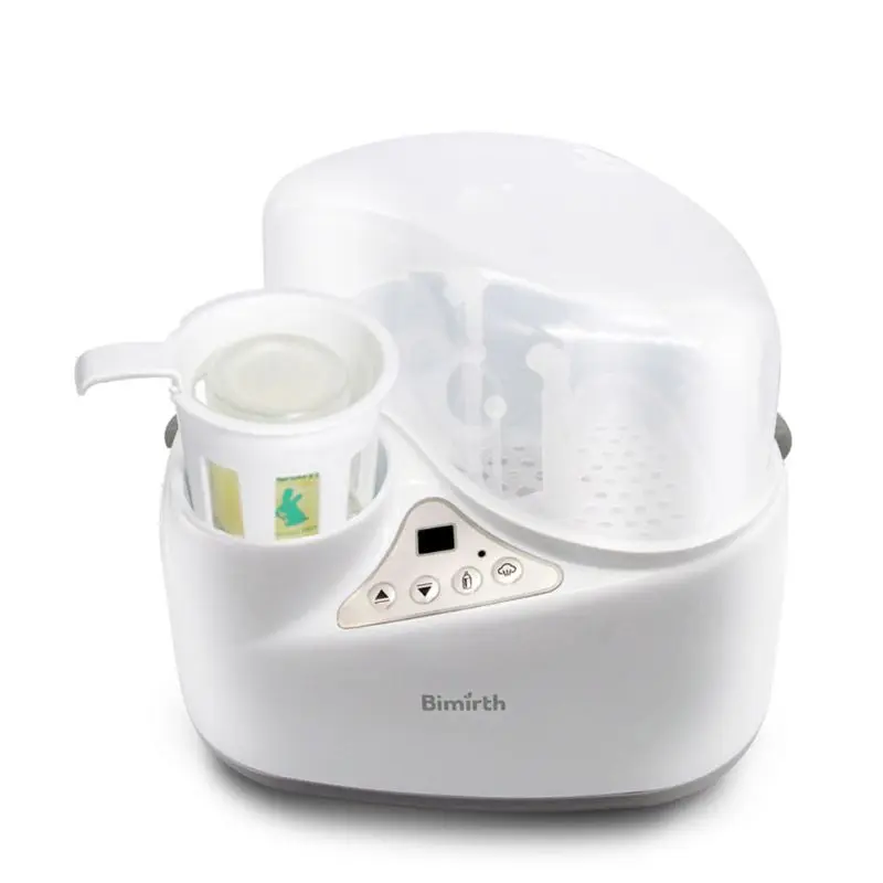 4-in-1 Baby Bottle Warmer Sterilizers BPA-Free Defrosting Heating Settings for Baby Food, Breastmilk and Formula