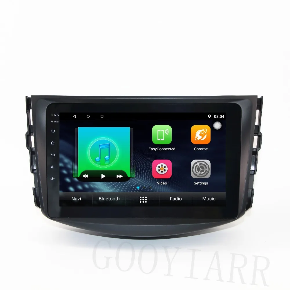 Мультимедийный плеер для toyota RAV4 2 din 8 дюймов HD Android GPS навигация радио BT Wi Fi FM карта