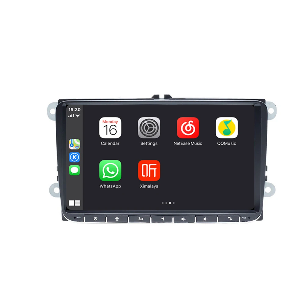 Android 9,0 автомобильный Muiltmedia плеер с CarPlay для VW GOLF 5 6 Polo Passat CC Jetta Tiguan Skoda радио gps навигация