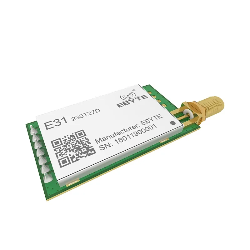 E31-230T27D радиус действия AX5043 230 МГц 500 МВт SMA антенна uhf беспроводной приемопередатчик 27dBm радиочастотный модуль передатчик и приемник