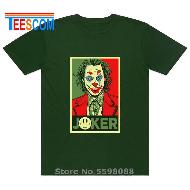 Хэллоуин Джокер 3D футболка унисекс на заказ напечатанный Человек из стали