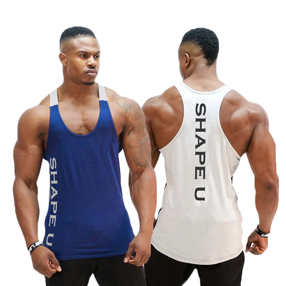 Men Sleeveless Tank Top Vest Breathable for Summer Fitness Running Bodybuilding BMF88