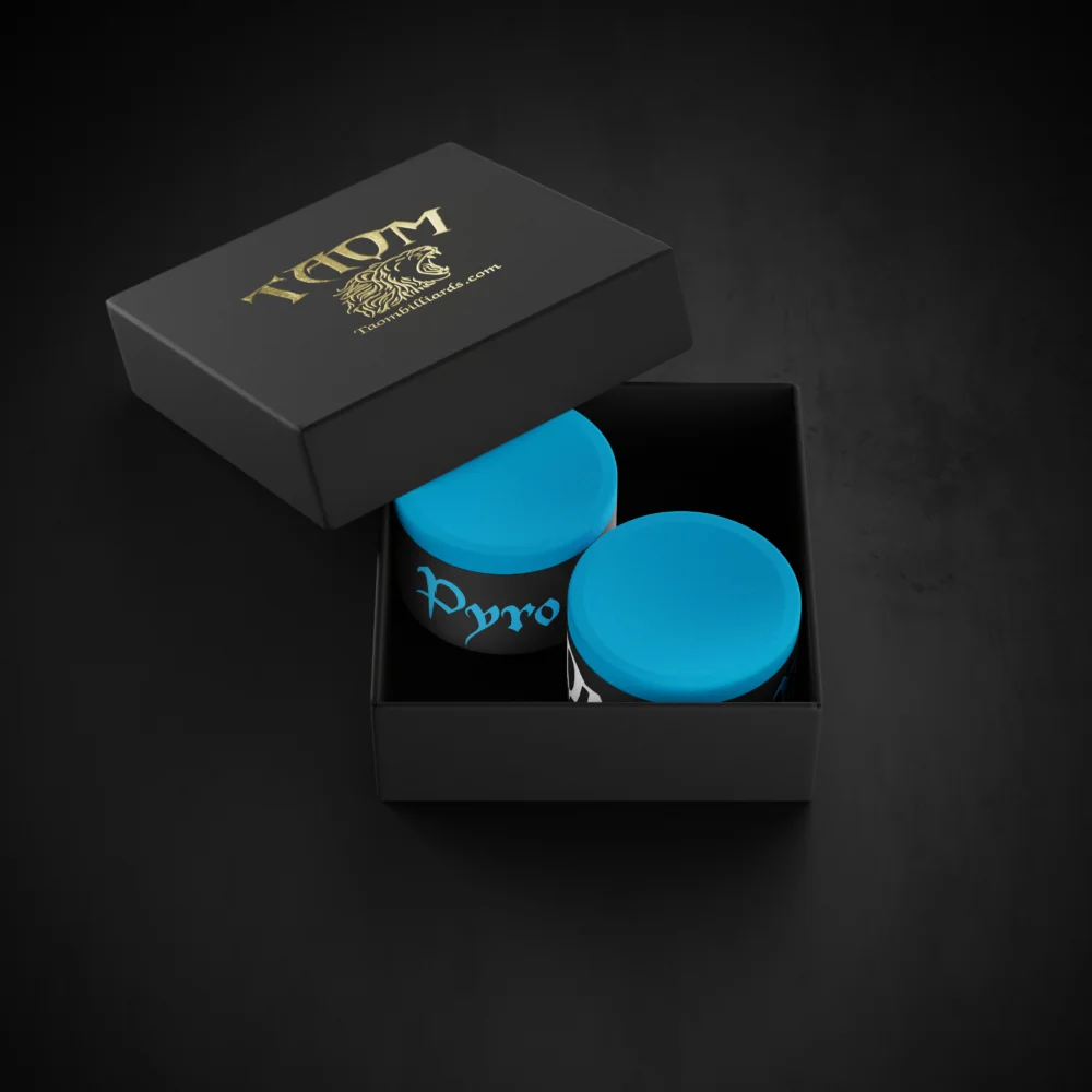 TAOM PYRO CHALK TAOM PYRO мел/TAOM мягкий Мел оптимизирован для бассейна, пирамиды Снукер и каром профессиональный бильярдный мел бильярдный снукер - Цвет: TAOM PYRO CHALK