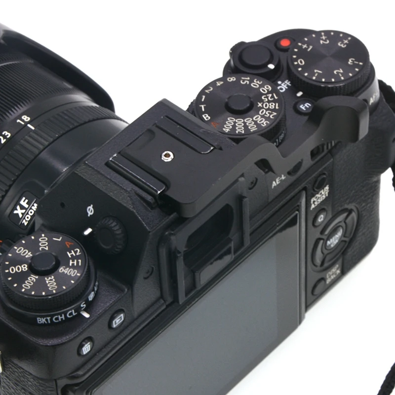 Топ Горячий башмак ручка для Fuji X-T1 X-T2 Xt1 Xt2 Горячий башмак Cnc Rrs