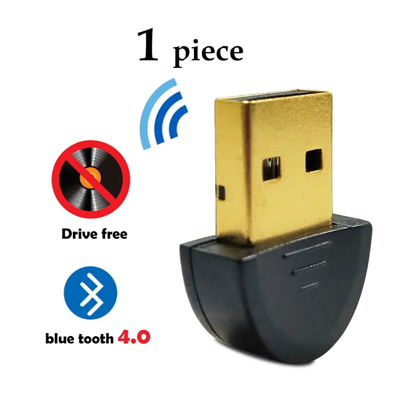 1 piece 4.0 Для bluetooth usb адаптер ключ 4,0 компьютер ПК наушники ТВ наушники Динамик fone kebidu аудио Карро 3,5 мм мышь приемник - Цвет: 1 piece 4.0