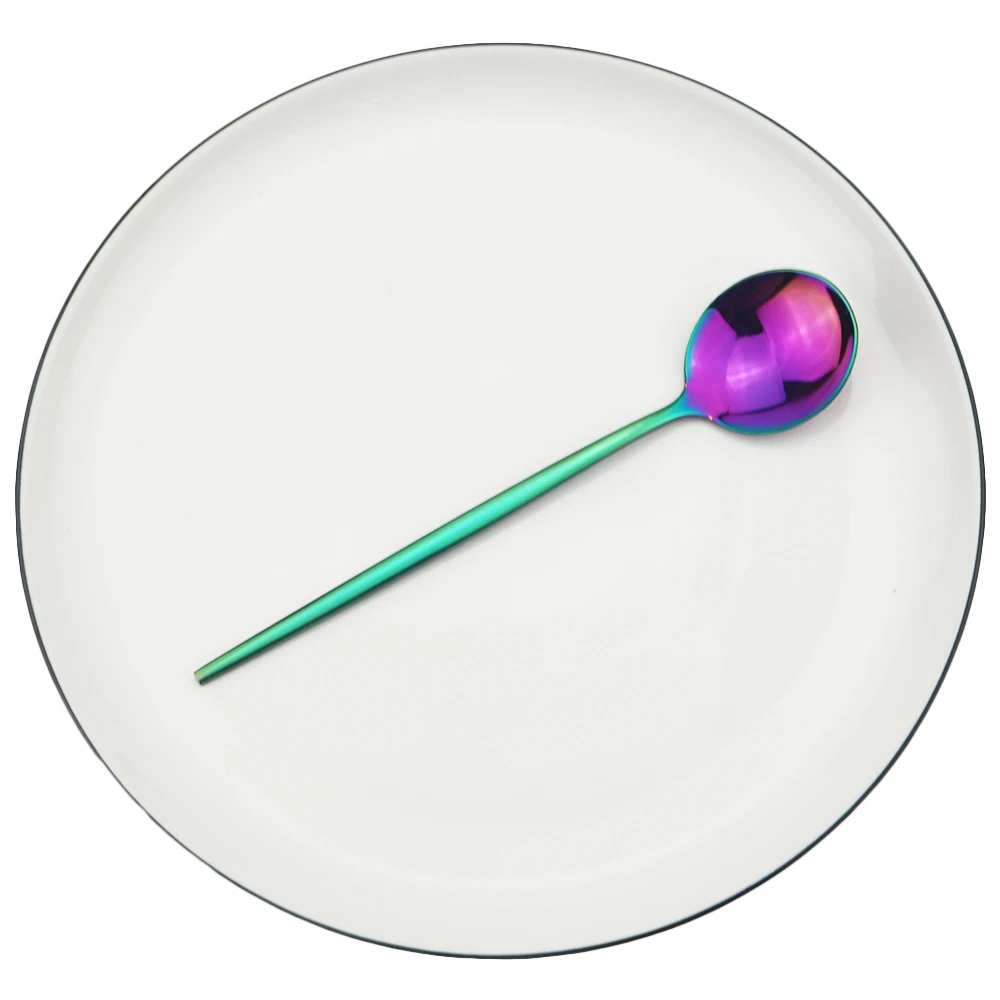 Rainbow Dessertspoon