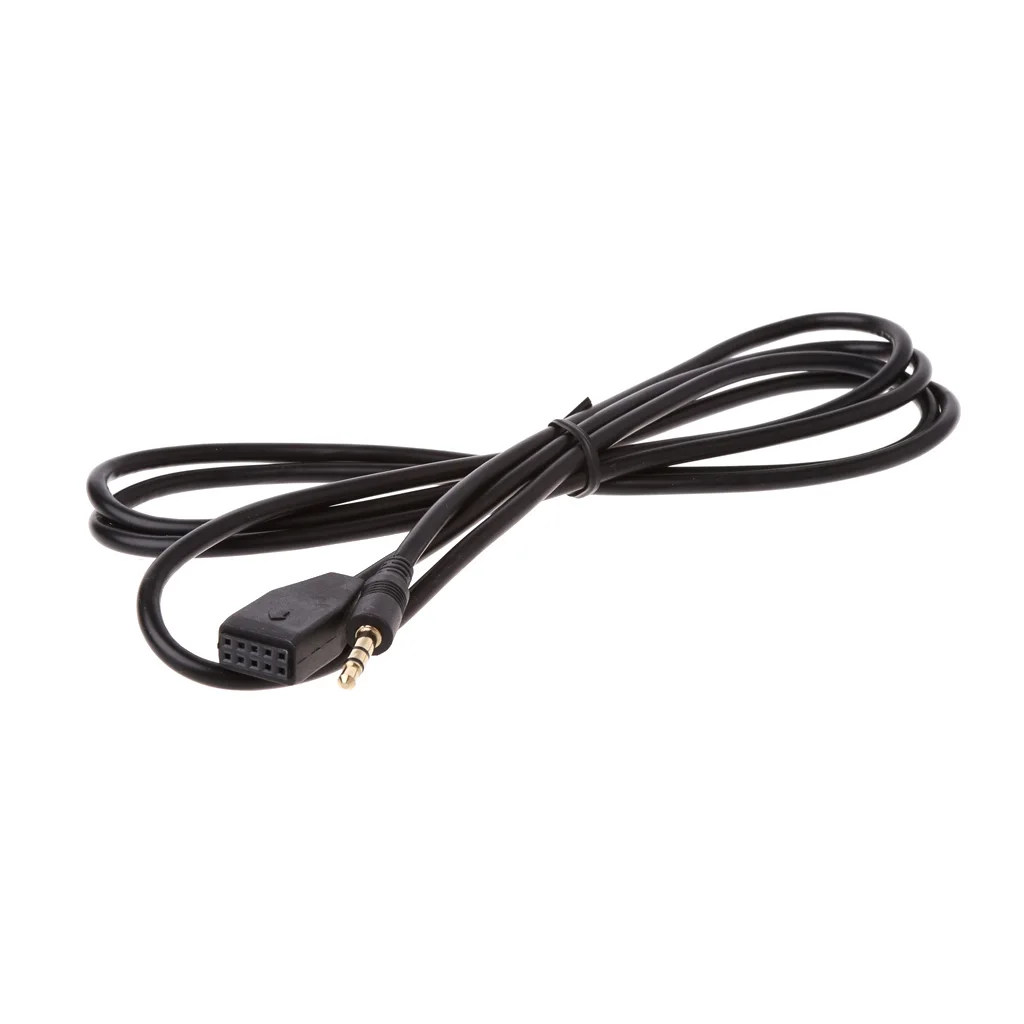 Car Stereo Accessories 3.5mm Car AUX Input Cable Audio Male Jack Music Adapter For Iphone BMW E46