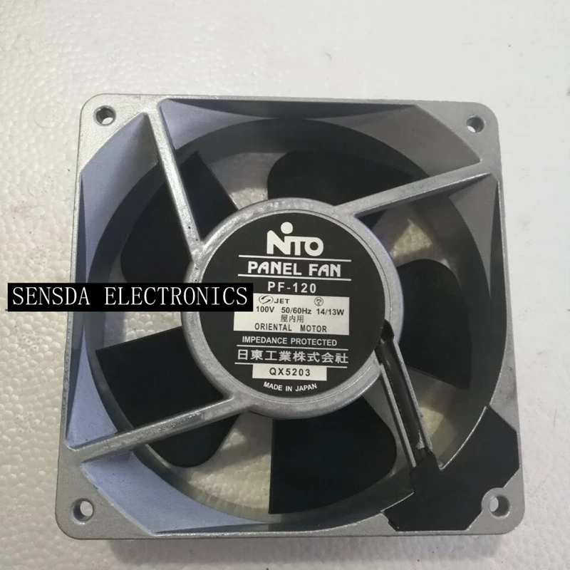 Industrial cooling fan 120mm 12cm AC 100V PF-120 14/13W 12038 aluminum frame | Компьютеры и офис