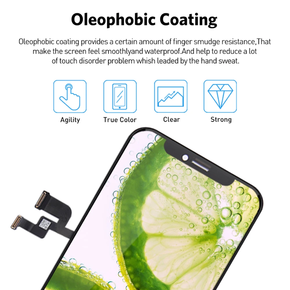 Quality AAA AMOLED GX No Dead Pixel For IPhone X