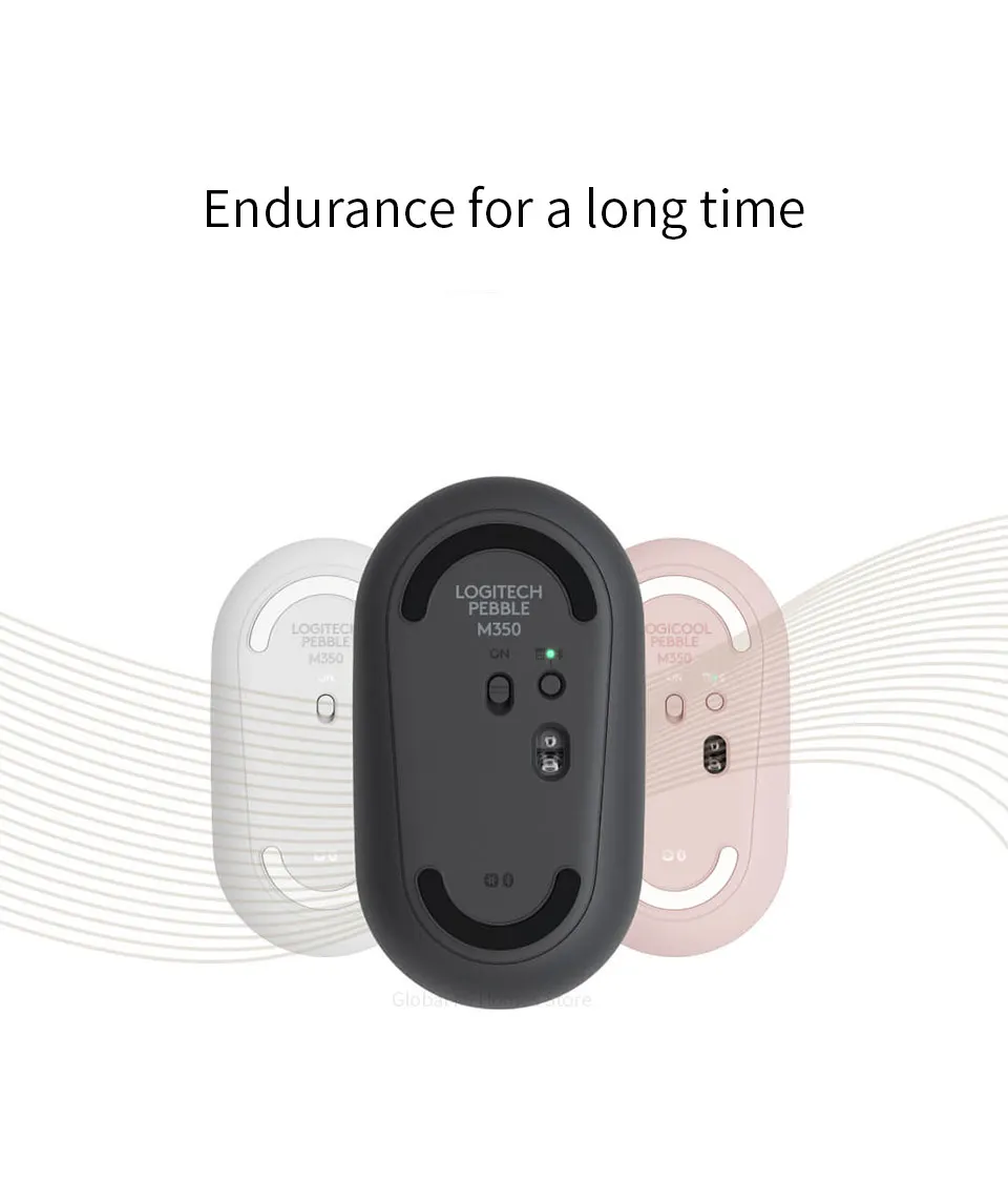 Xiaomi Mijia logitech Cobblestone беспроводной Bluetooth двухрежимный Тонкий Модный немой двойной Соединительный оптический трекинг ноутбук