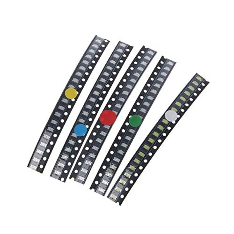 led kit verde vermelho branco azul amarelo