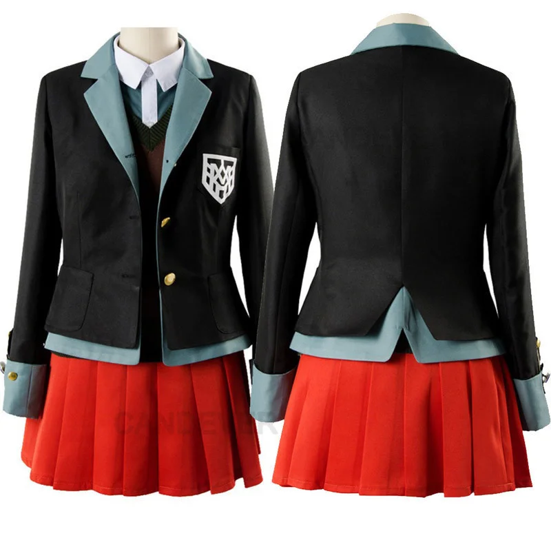 Yumeno Himiko Cosplay Costume Danganronpa V3 Cosplay Wig Girl's JK Uniform Set Halloween Man Woman Costumes Magician 1 (5)