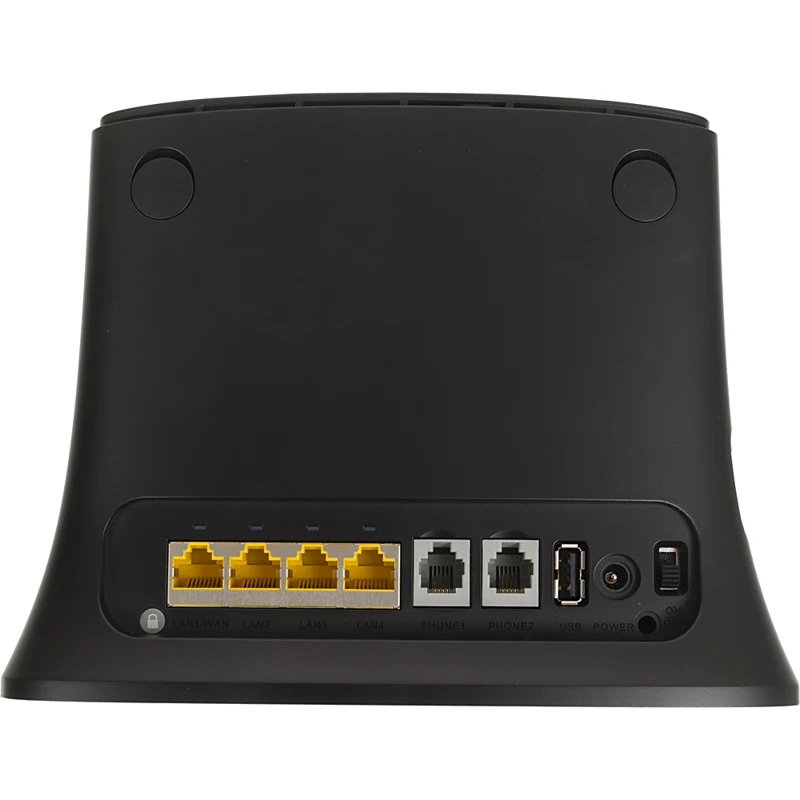 Интернет-центр ZTE MF283 10/100BASE-TX/4G(3G) черный