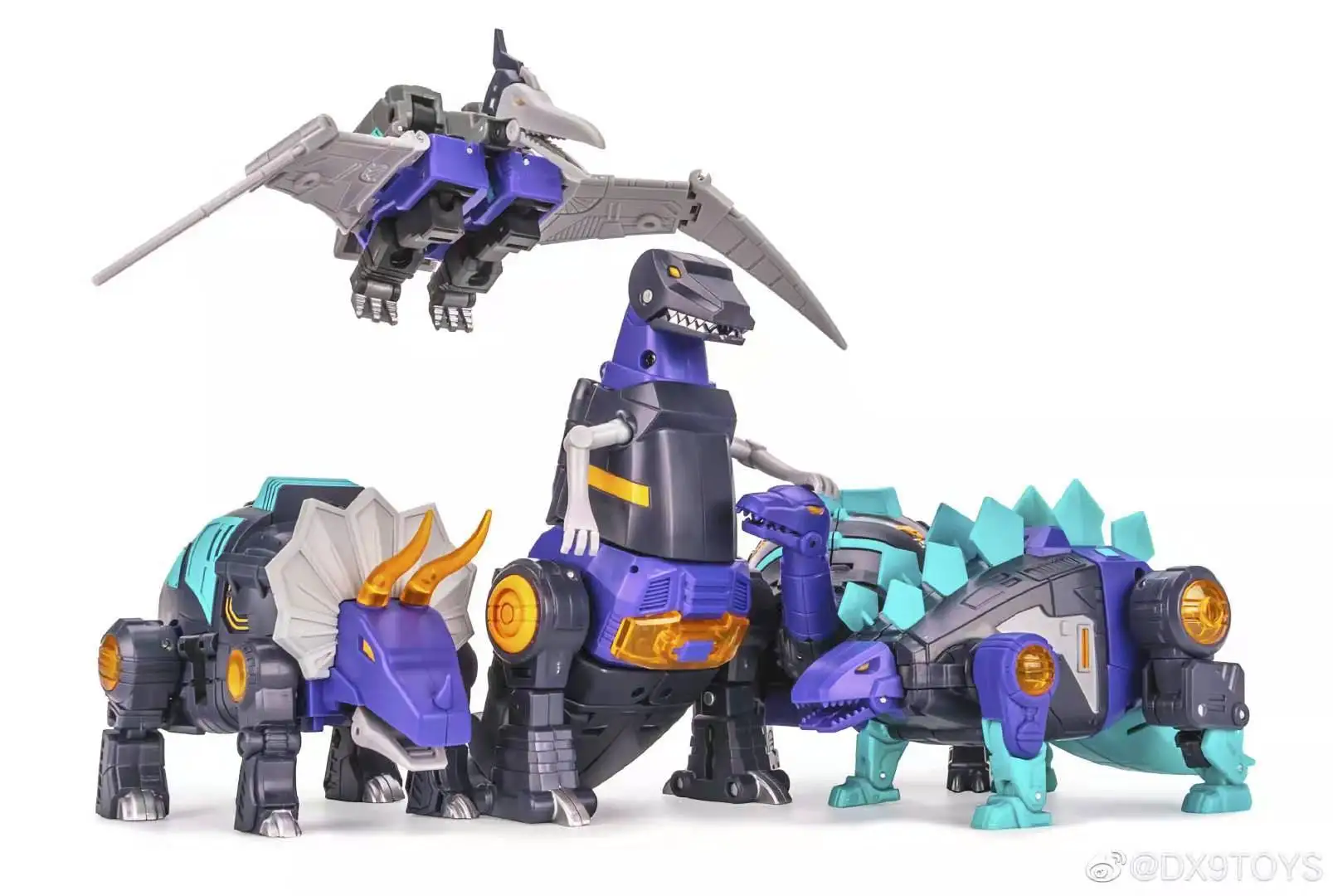 DX9 War In Pocket Black Ver. Dinobot X18 ~ 22 бампер Quaker Skyer Thorner Rager