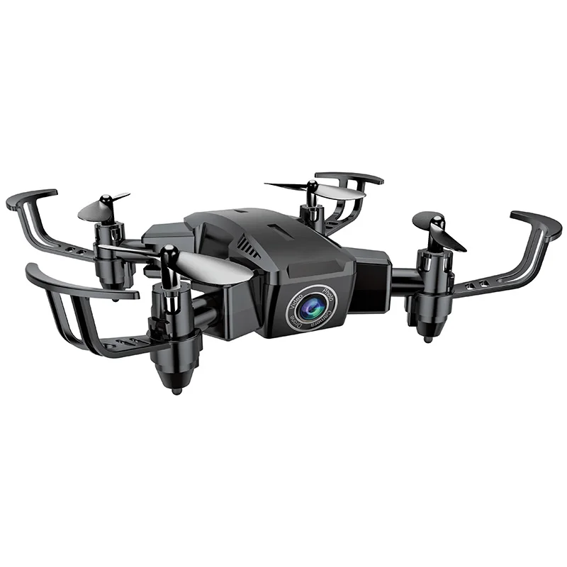 Мини Радиоуправляемый вертолет Дрон с камерой 0.3MP 2MP wifi FPV складной Дрон высота удержания Квадрокоптер один ключ возврат дистанционного управления