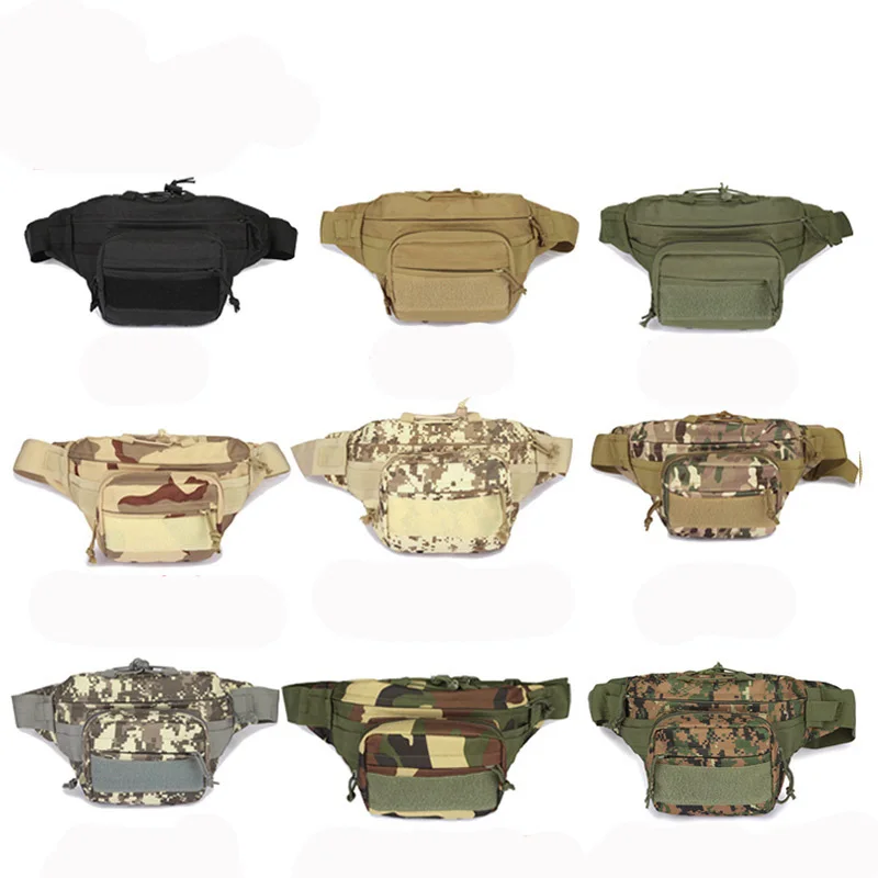 Outdoor Sports Leisure Waterproof Tactical Waist Bag Utility Magazine Pouch Riding Pockets Phone Camera Bags Hunting Bags