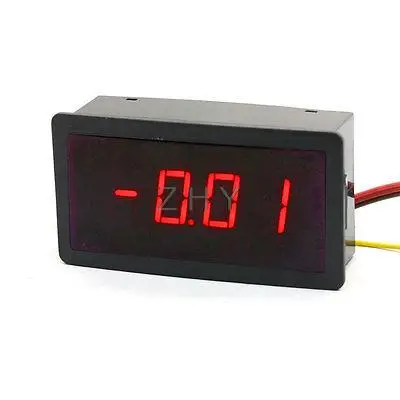 DC50A/75mV Тип четыре цифры Красный светодиодный дисплей цифровой экран 5V мощность DC Амперметр