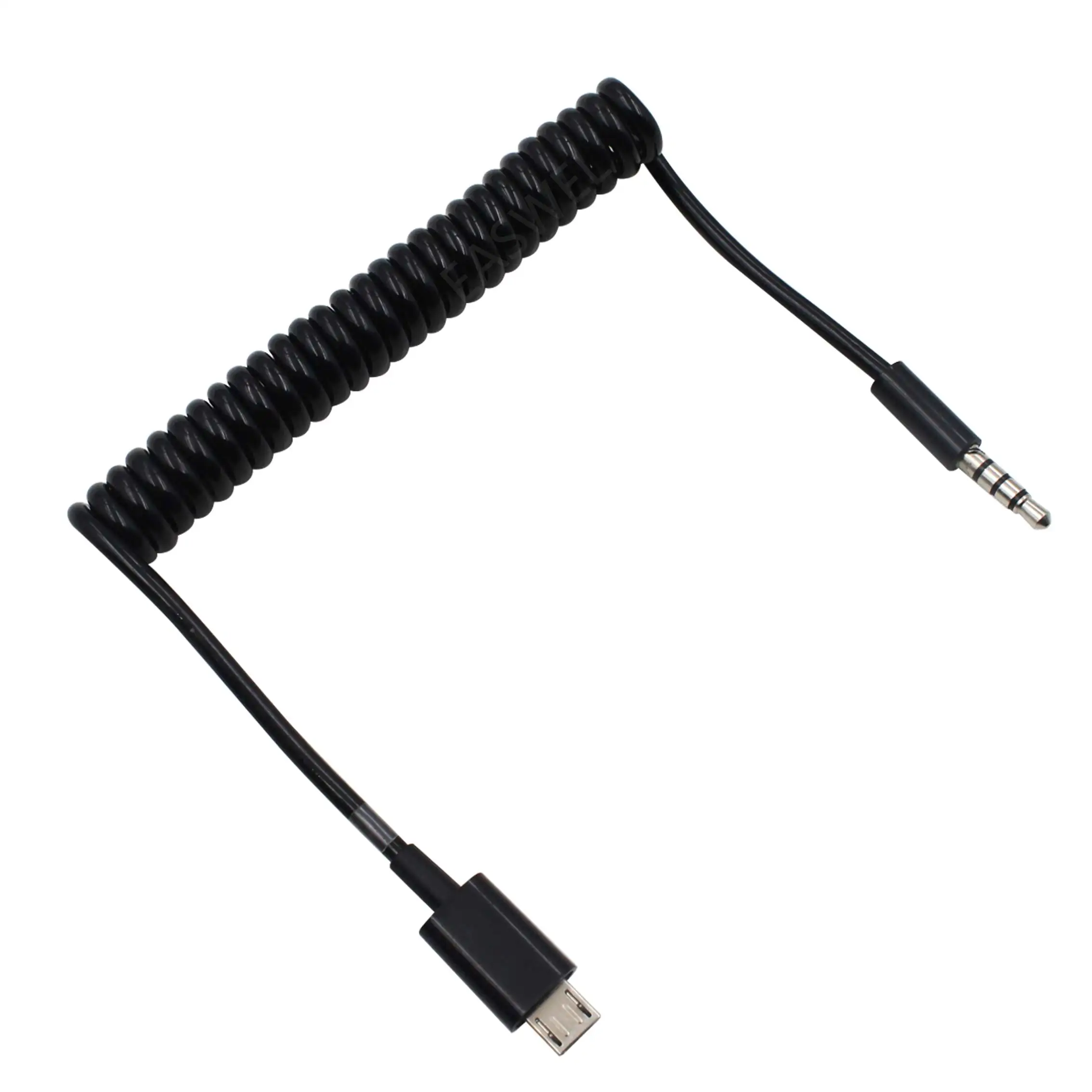 MICRO USB мужчина к 4-полюсный 3,5 мм штекер аудиосигнала автомобильный разъем AUX кабель Шнур