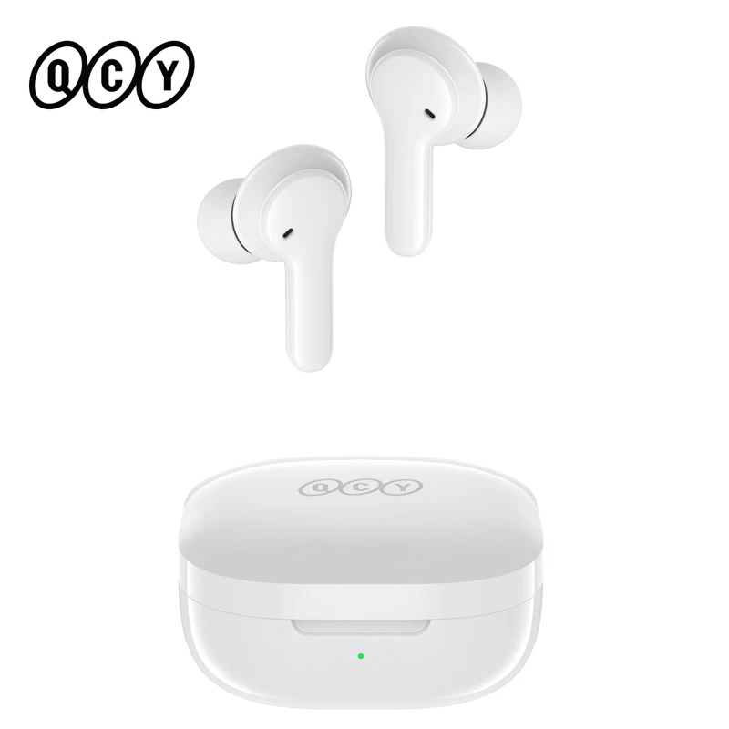 QCY T13 Bluetooth V5.1 headphone wireless TWS earphone touch control earbuds 4 microphones ENC HD call headset customizing APP