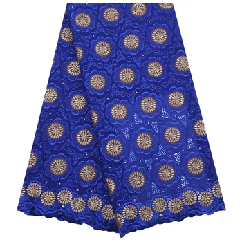 

African Lace Fabric High Quality Swiss Voile Lace In Switzerland Fashion Embroidery Nigerian Lace Fabric For Party Wedding A1873