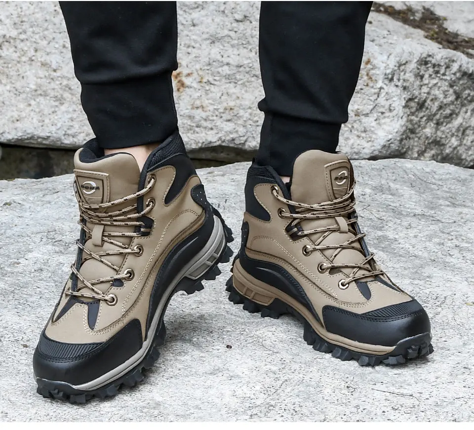 BONA 2020 New Designers Nubuck Snow Boots Warm Plush Boots Men Ankle Boot Outdoor Non-Slip Winter Footwear Masculino Comfortable