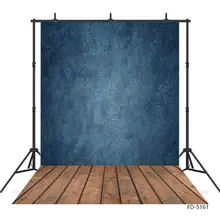  Cement Wall Wooden Texure Floor Photo Background for Toy Baby Children Portrait Photocall Custom Backdrop Photo Studio Props 