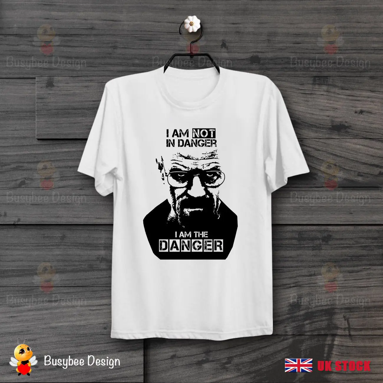

Danger Breaking Tee Bad I'M Not In Danger I Am The Danger Cool Unisex T Shirt B417 Adult Summer Streewear Size:S-3Xl