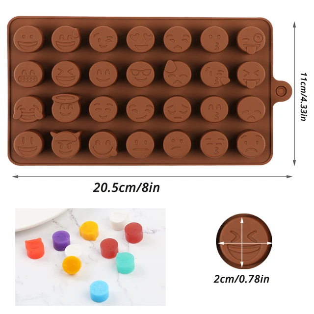 New Chocolate Molds Silicone Food Grade Non-stick Cake Baking Design Candy Mold SILICON 3D Mold Kitchen Gadget DIY Chocolate 22