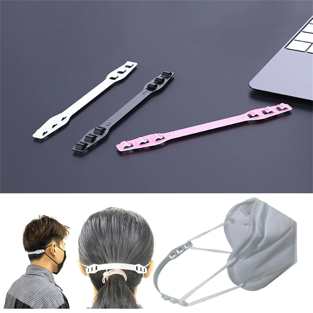 

10PCS Third Gear Adjustable Anti-Slip Mask Ear Grips Extension Hook Face Masks Buckle Holder Accessories PP Towel Buckle