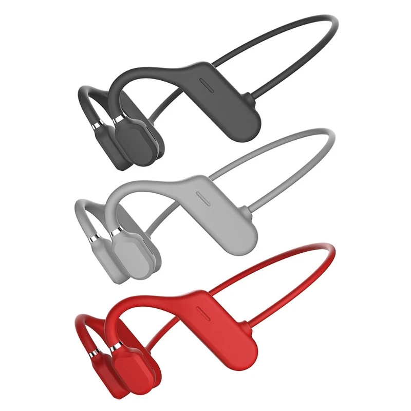 Bone Conduction Earhook Earphone Wireless Bluetooth 5 0 Open Headset Handsfree Calls Business Driving Stereo Headphone