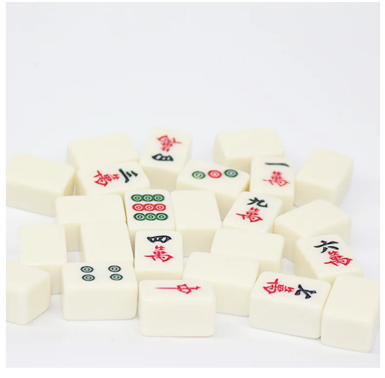 

Mini Travel Mahjong Small Mahjong 24 Ivory White (No Box) Recruit Agents Offer