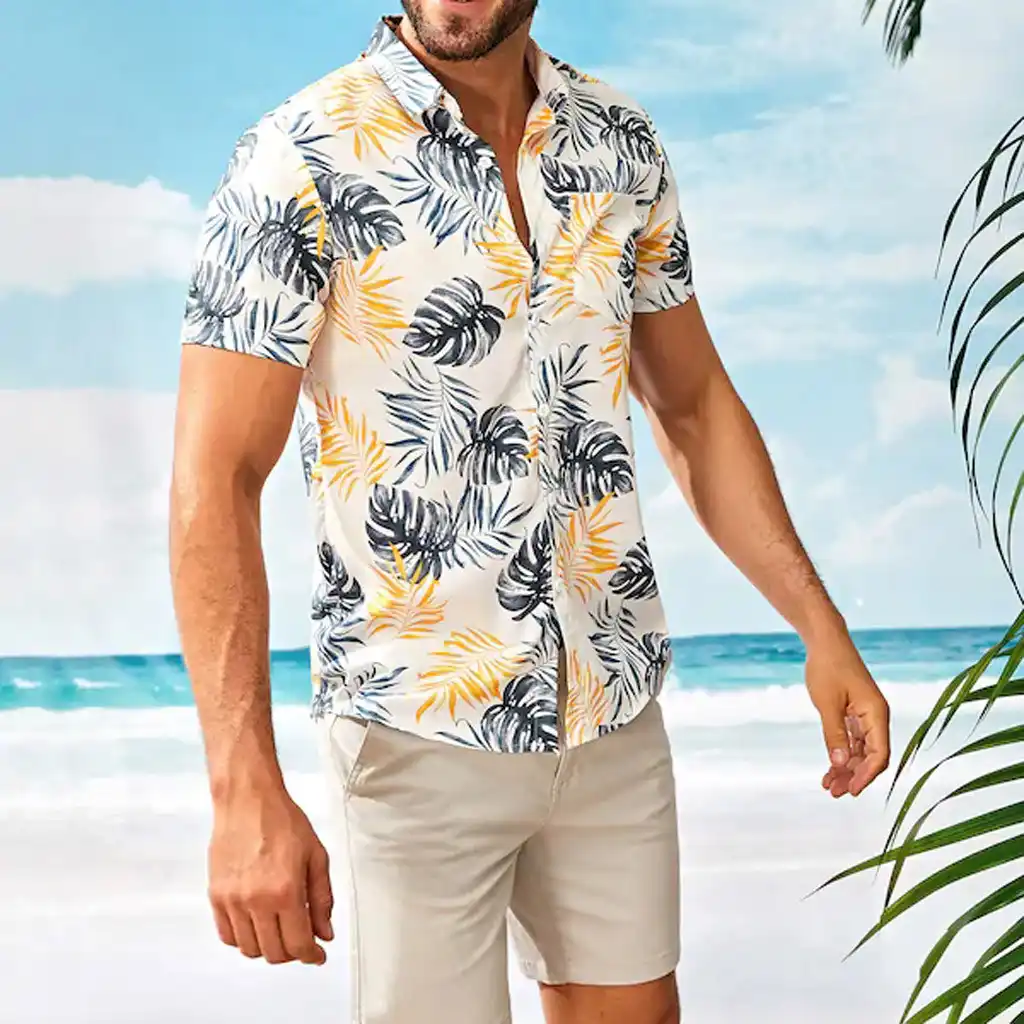 roupas havaianas para homens