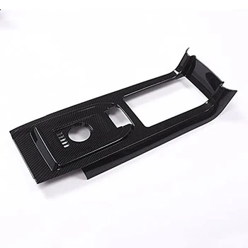 

Carbon Fiber Center Console Gear Shift Cover Trim Frame Car Accessories for Land Rover Discovery Sport 2015-2019