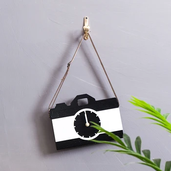 

Nordic Wall Clock Modern Design Living Room Photo Studio Wall Individual Creative Wood Decoration Horloge Murale Home Decor E5