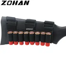 ZOHAN – support de coque pour fusil de chasse tactique, 8 balles, 12 GA, Molle, en Nylon, pour munitions, accessoires militaires
