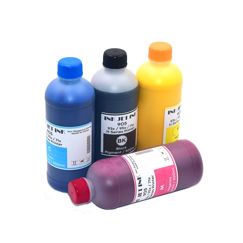 500ml 972 973 974 Φ для HP Pagewide 352dw 377dw 452dn 452dw 477dn MFP 477dw 552dw 577dw P55250d Printer|Наборы заправки