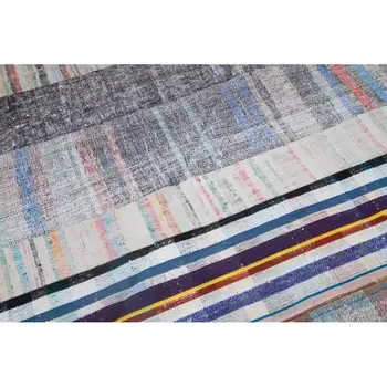 

203x303 Cm Multicolor Handmade Rugs Patchwork Rug-7x10 Ft