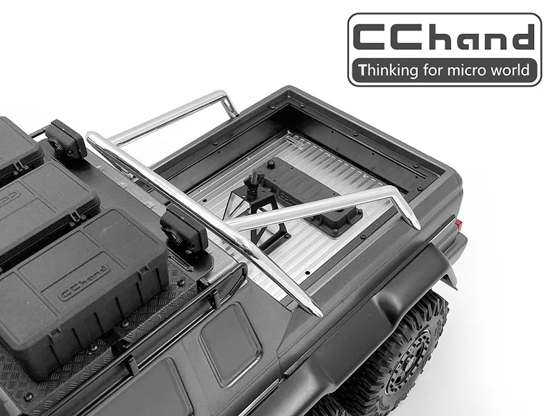CCHAND нержавеющая сталь металл грузило ведро задняя Карета для TRX-6 6X6 G63 TRX4 G500 1/10 rc части автомобиля