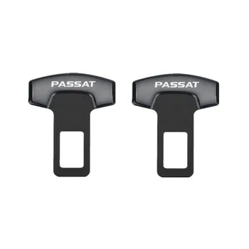 

2PCS Car Belt Buckles Car Seat Safty Belt Alarm Canceler Stopper for Volkswagen VW Passat B5 Jetta Bora Golf MK4 Polo