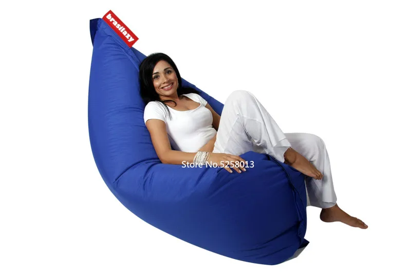 Темно-синий цвет водонепроницаемый beanbag диван-кровать-420D с ПВХ coatedd bean мешок стул